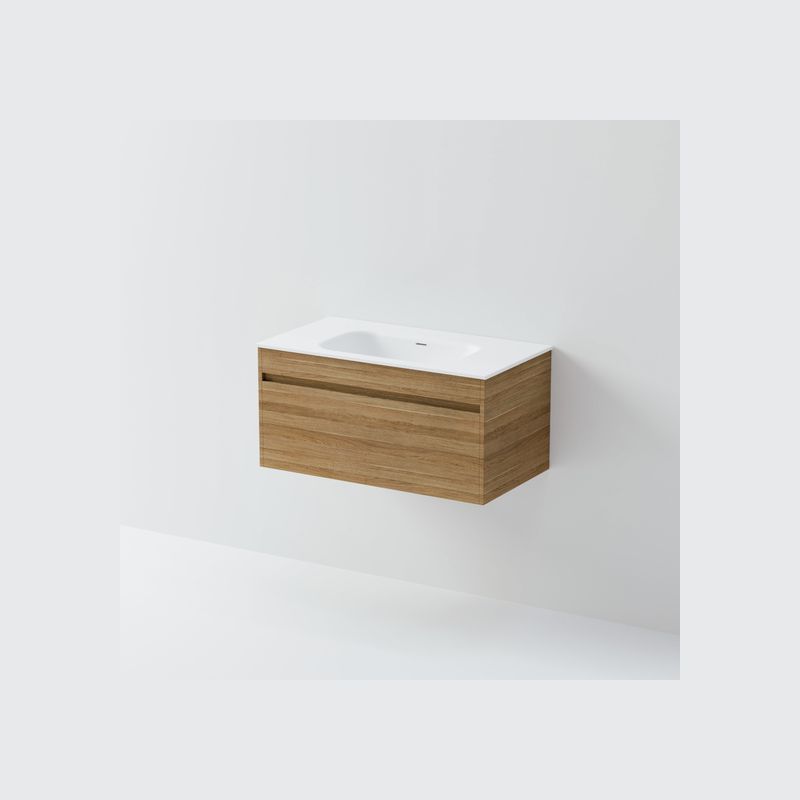 CODE Luxe 900 Wall Hung Vanity | Single Drawer