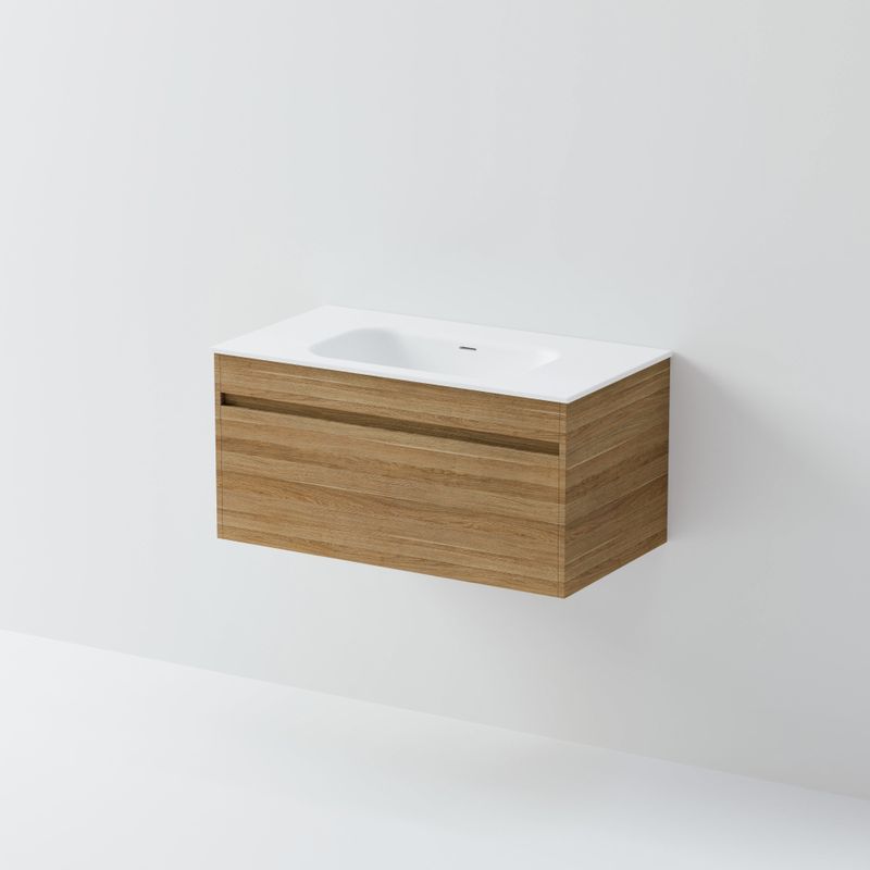 CODE Luxe 900 Wall Hung Vanity | Single Drawer