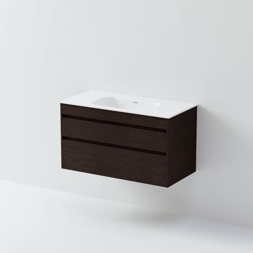 Code Luxe 1000 Wall Hung Vanity | 2 Drawer