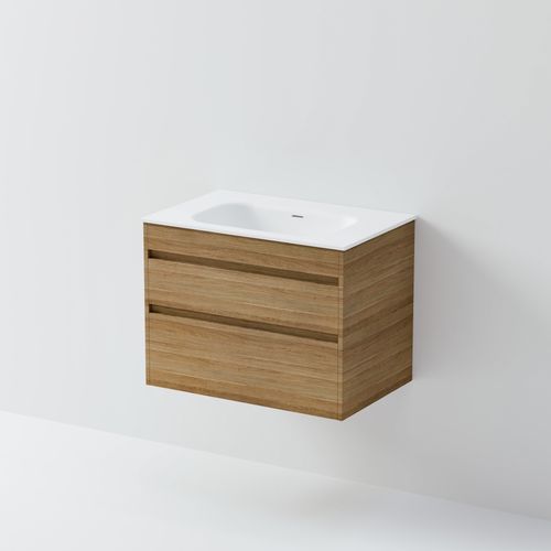 Code Luxe 750 Wall Hung Vanity | Double Drawer