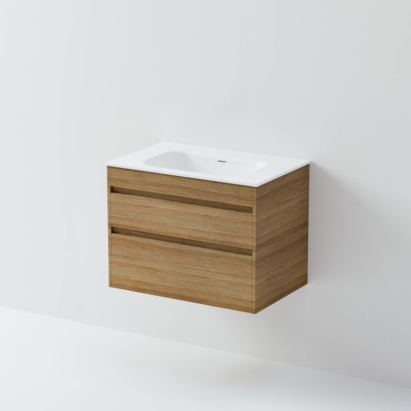 CODE Luxe 750 Wall Hung Vanity | Double Drawer