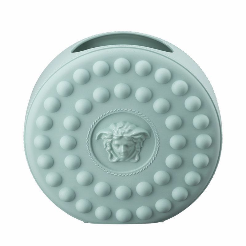 La Medusa Studded Vase Green 21cm