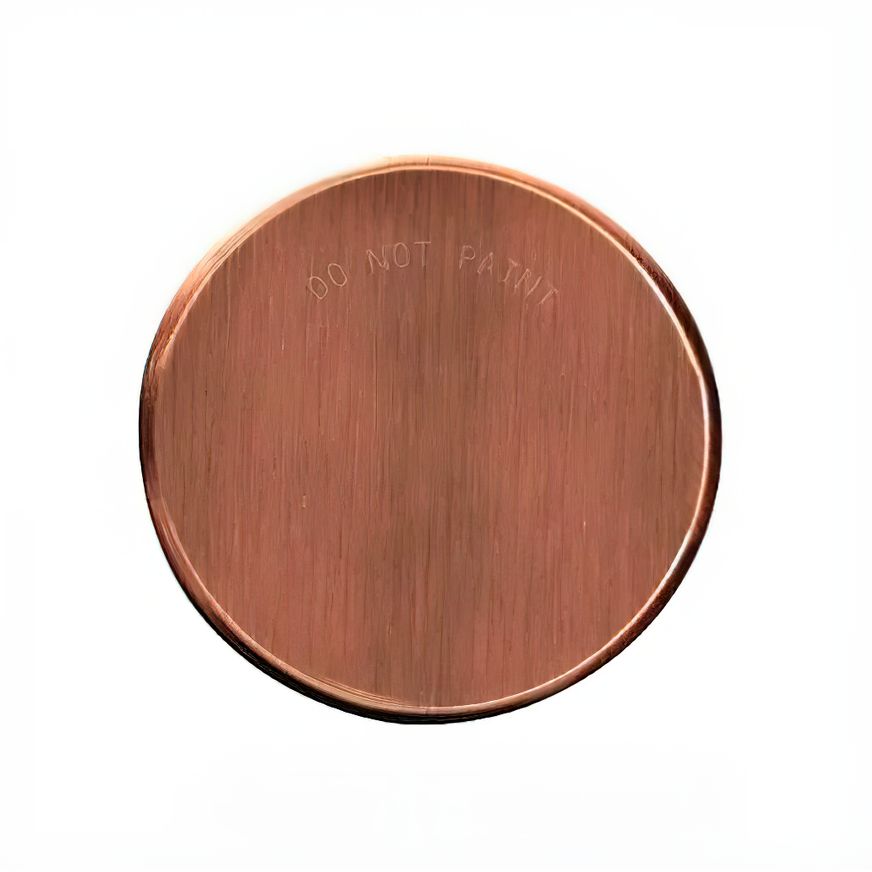 Sprinkler Cover Plate | Brushed Copper