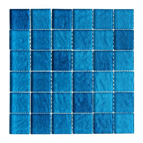 Lightwaves Aquamarine Tile 2x2