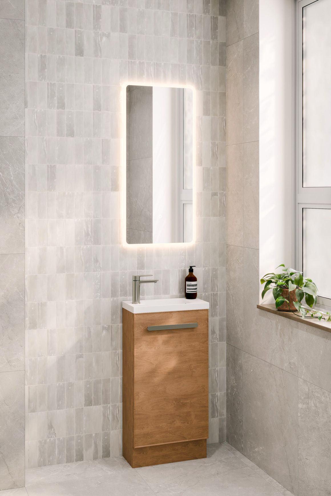 Lineare 450 WC Vanity | Floorstanding