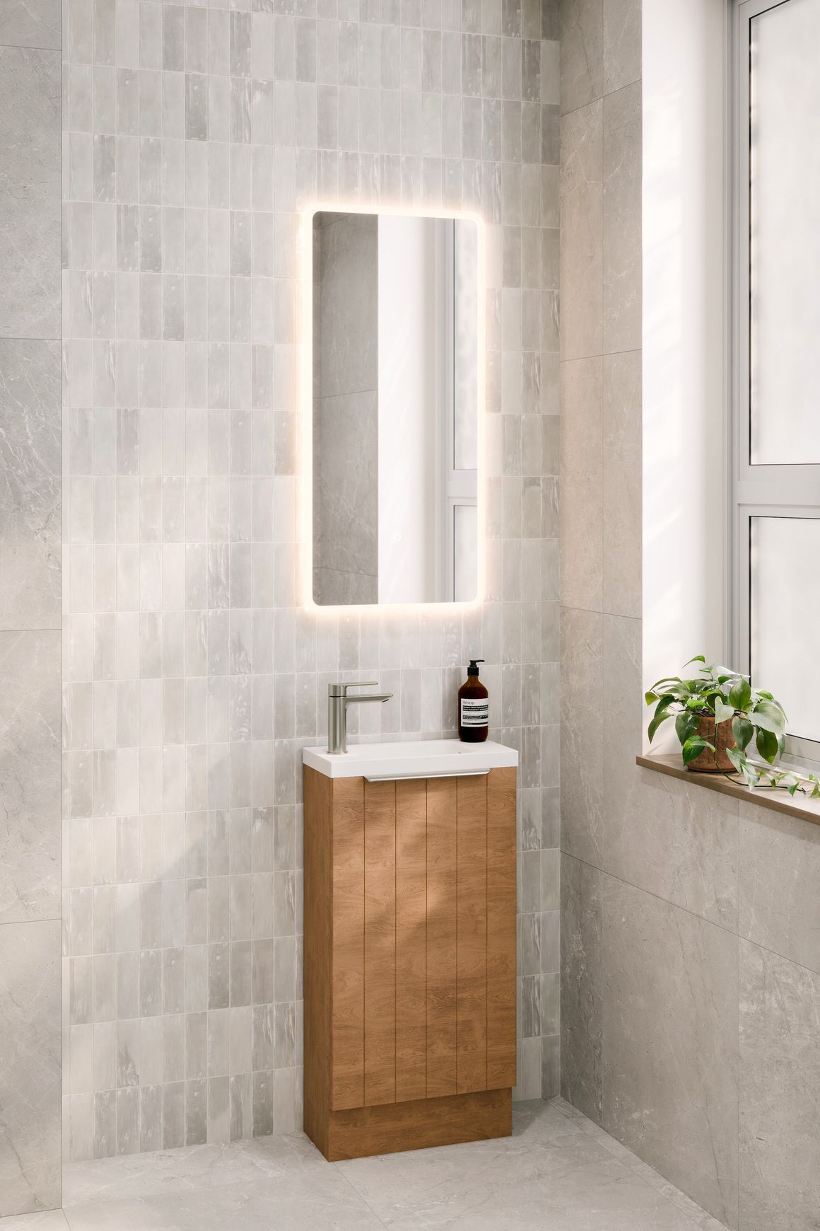 Lineare 450 WC Vanity | Floorstanding