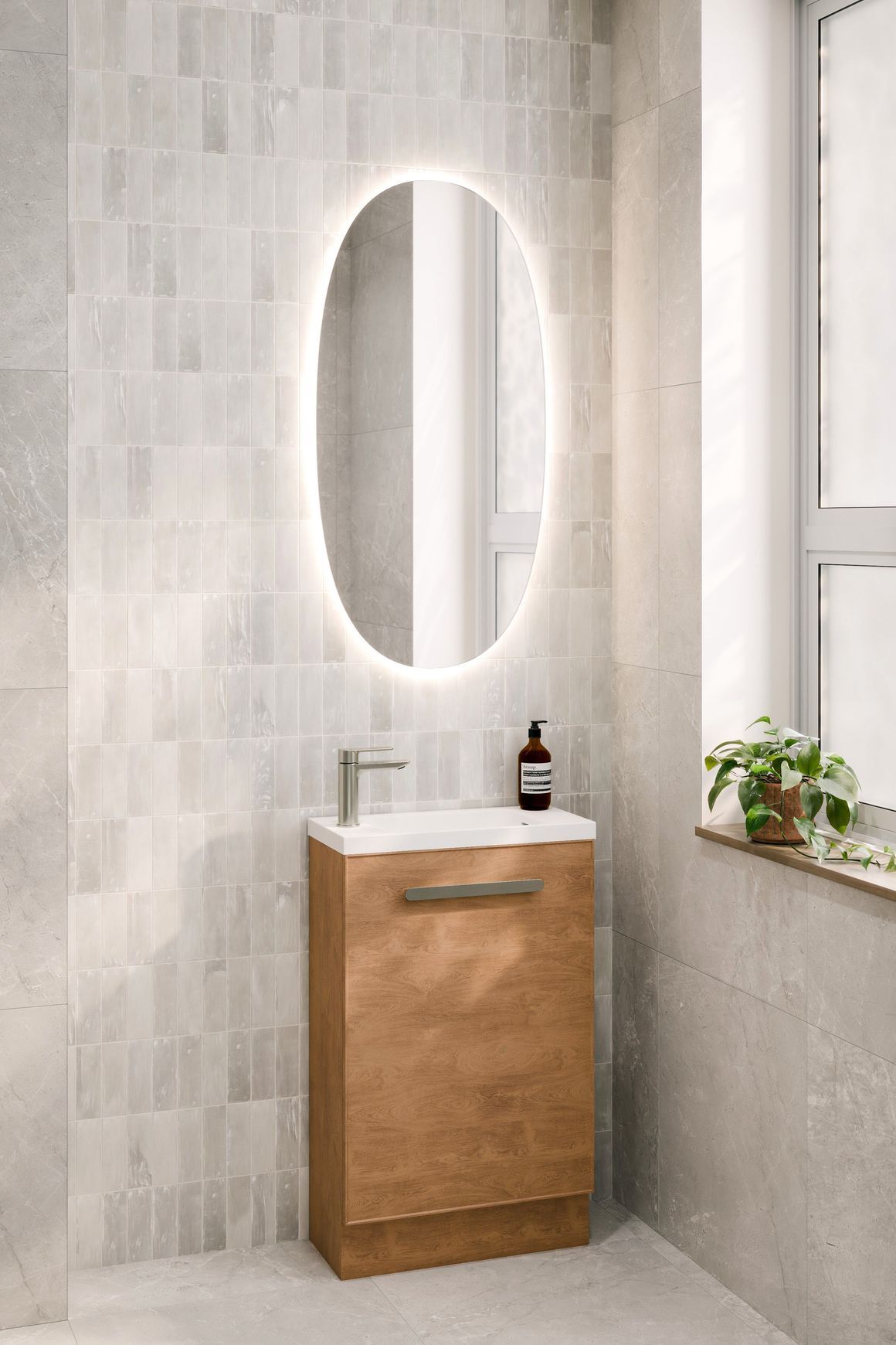 Lineare 550 WC Vanity | Floorstanding