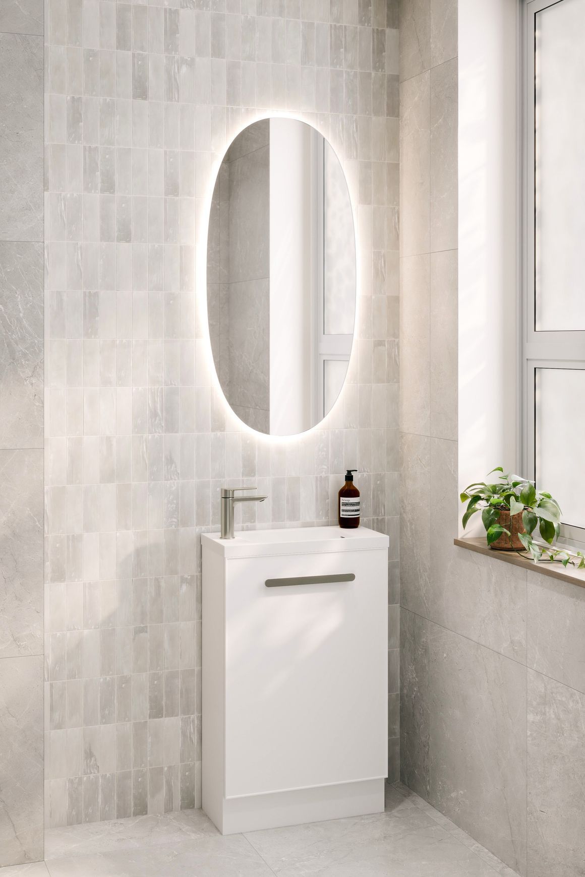Lineare 550 WC Vanity | Floorstanding