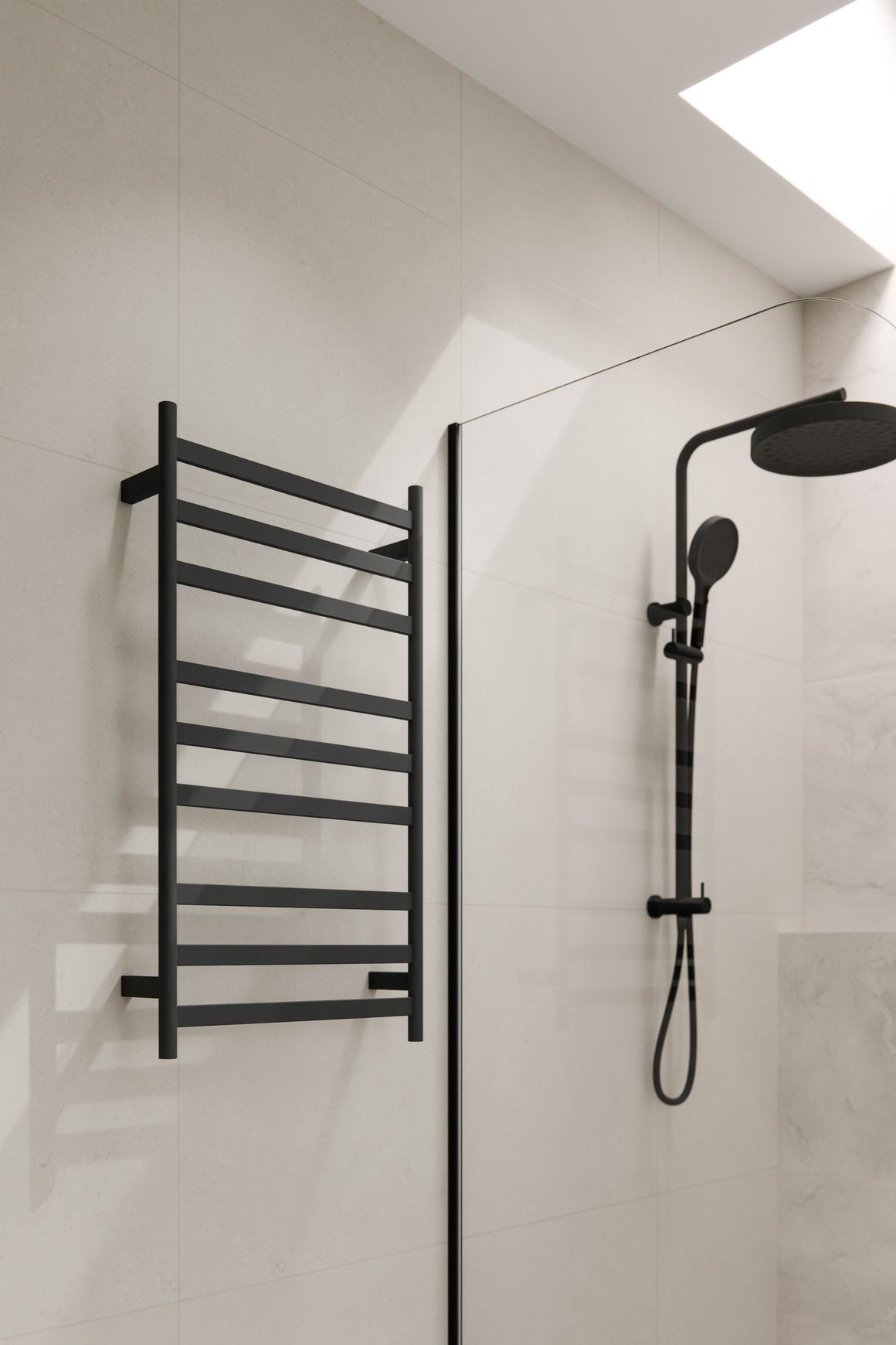 Lineare Heated Towel Ladder 900 x 500mm