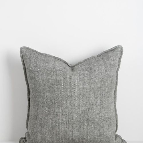 Baya Flaxmill Handwoven Linen  Cushion - Sage