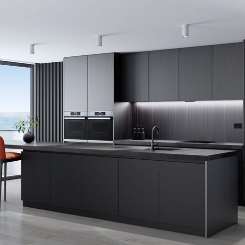 Lucia Black 600mm Undermount Rangehood