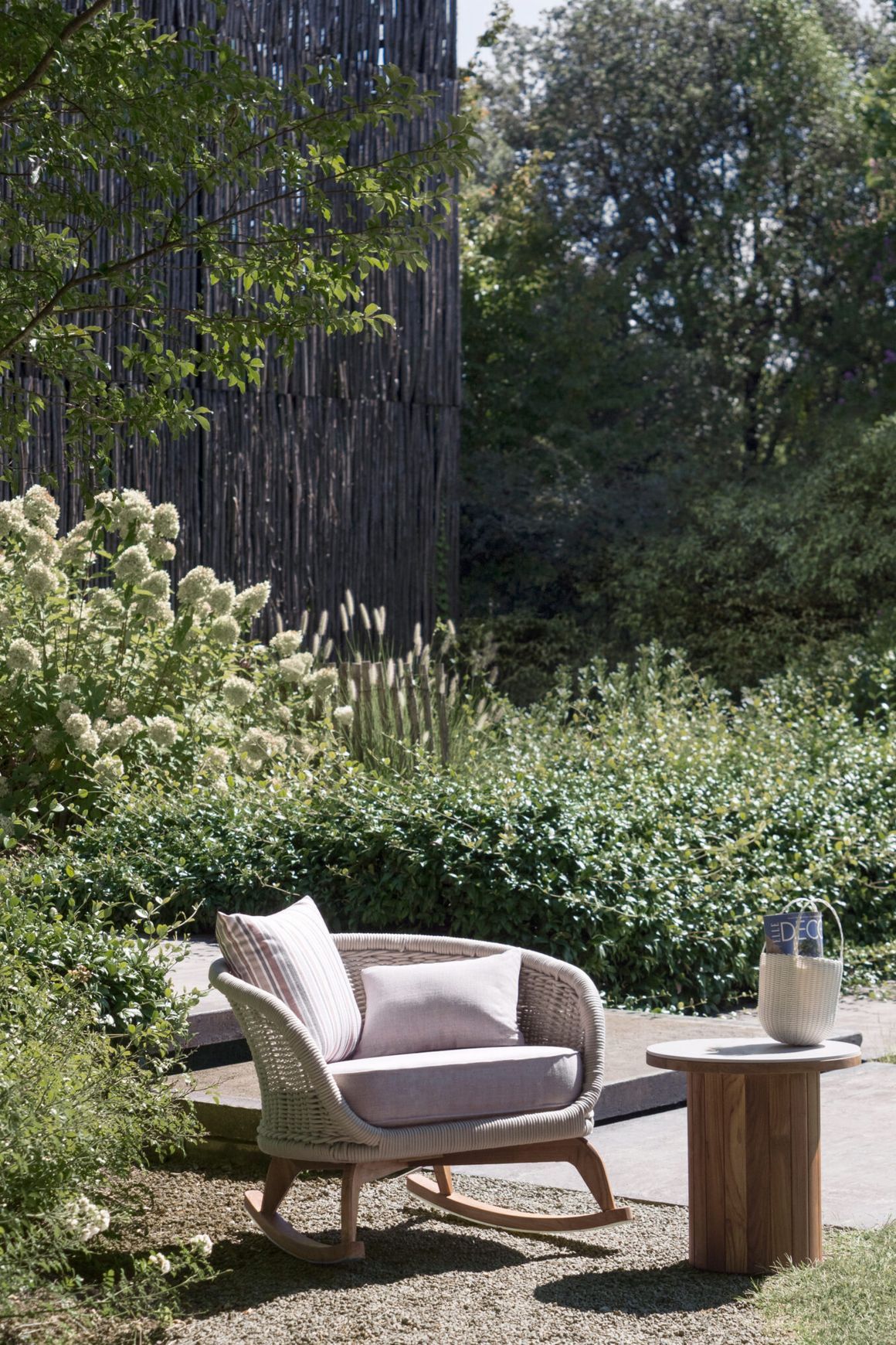 Ludo Outdoor Rocking Armchair by Atmosphera
