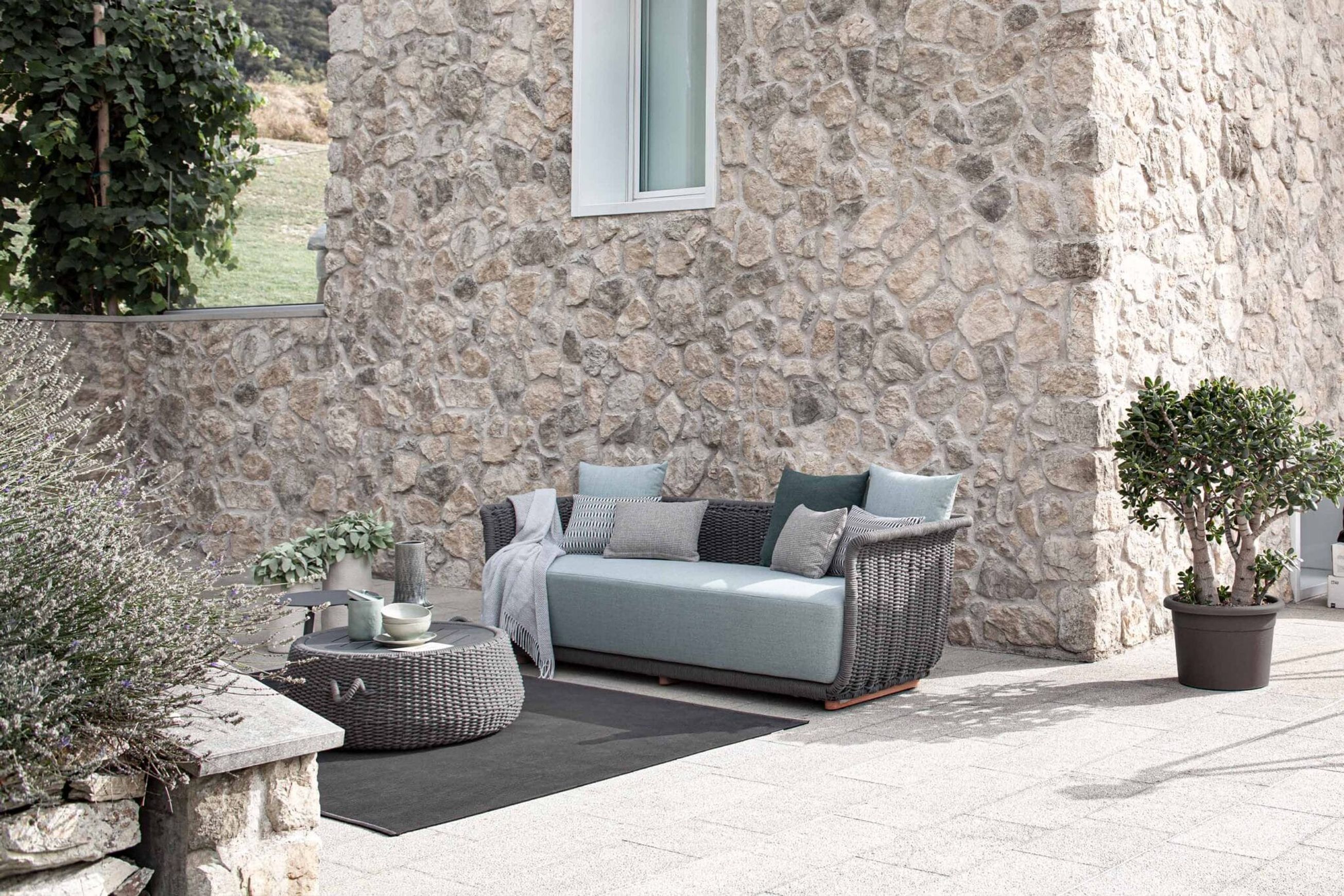 Bellagio Outdoor Sofa by Atmosphera