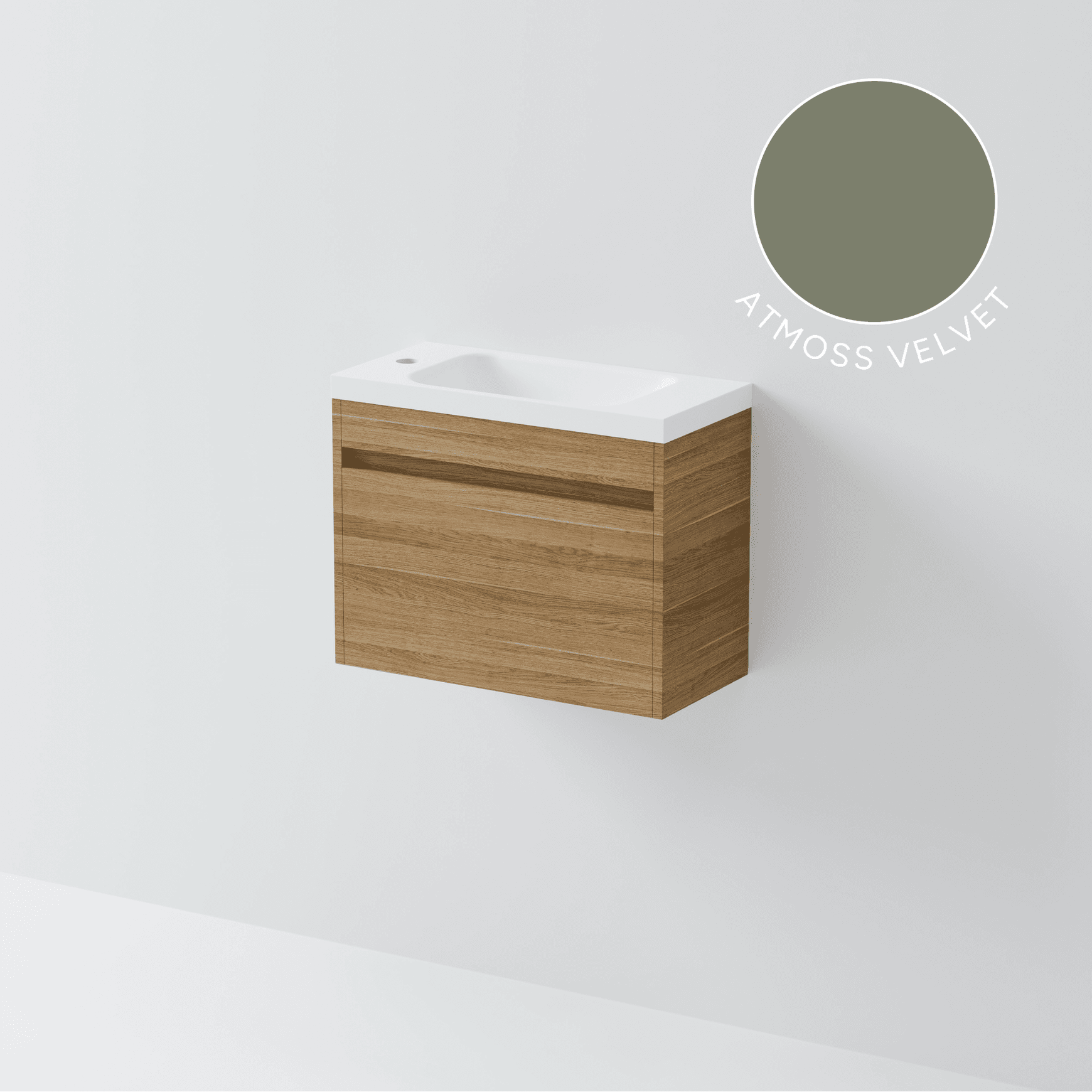 Luxe 550 WC Wall Hung Vanity