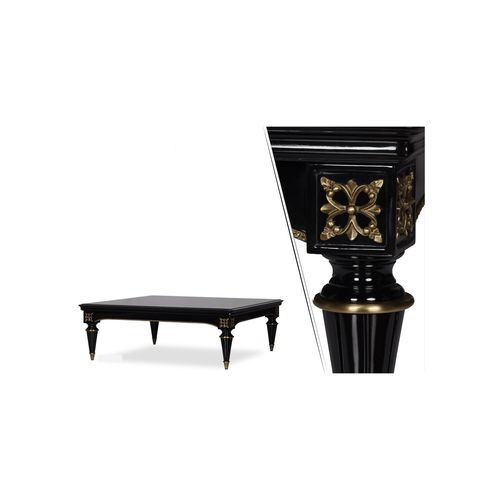 Elegant Black and Gold Luxury Coffee Table