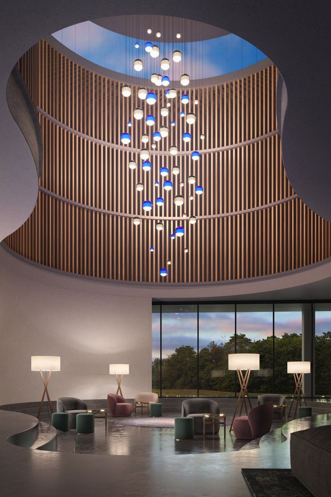 Dipping Light Pendant by Marset