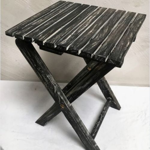 Scatter Wooden Side Table Black