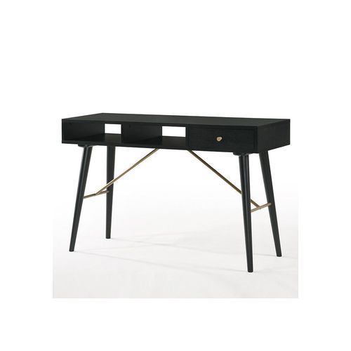 RANIA Study Desk Console 120cm - Black Ash