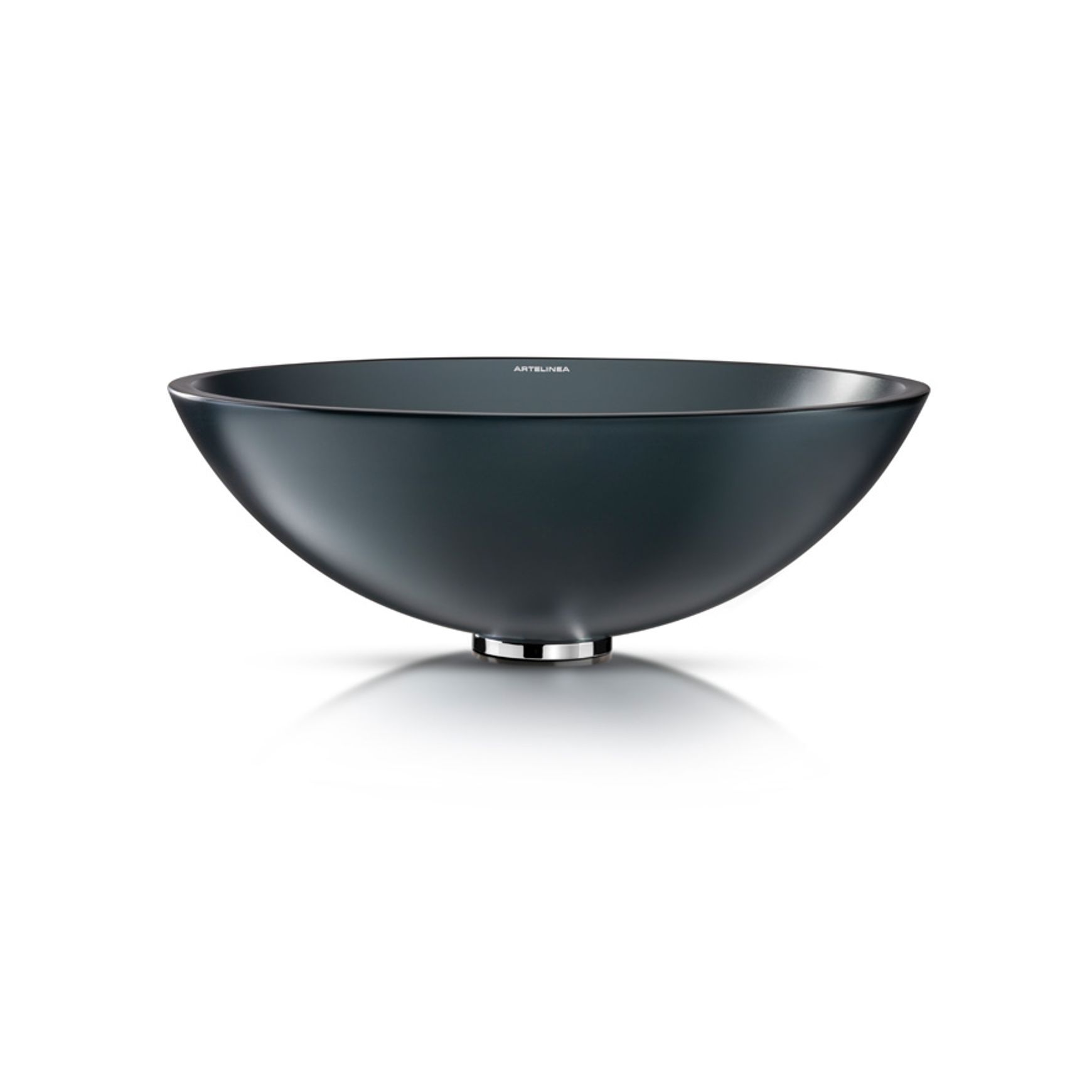 Milano 430 Round Vessel Basin Fume Satin