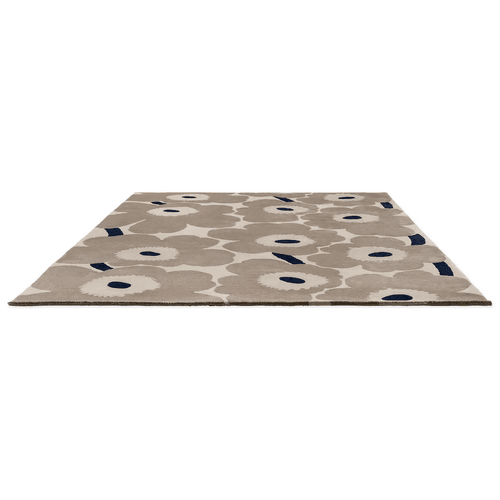 Marimekko Unikko - Greige | 100% Wool Designer Floor Rug
