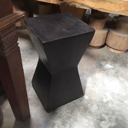 Diamante Side Table Black