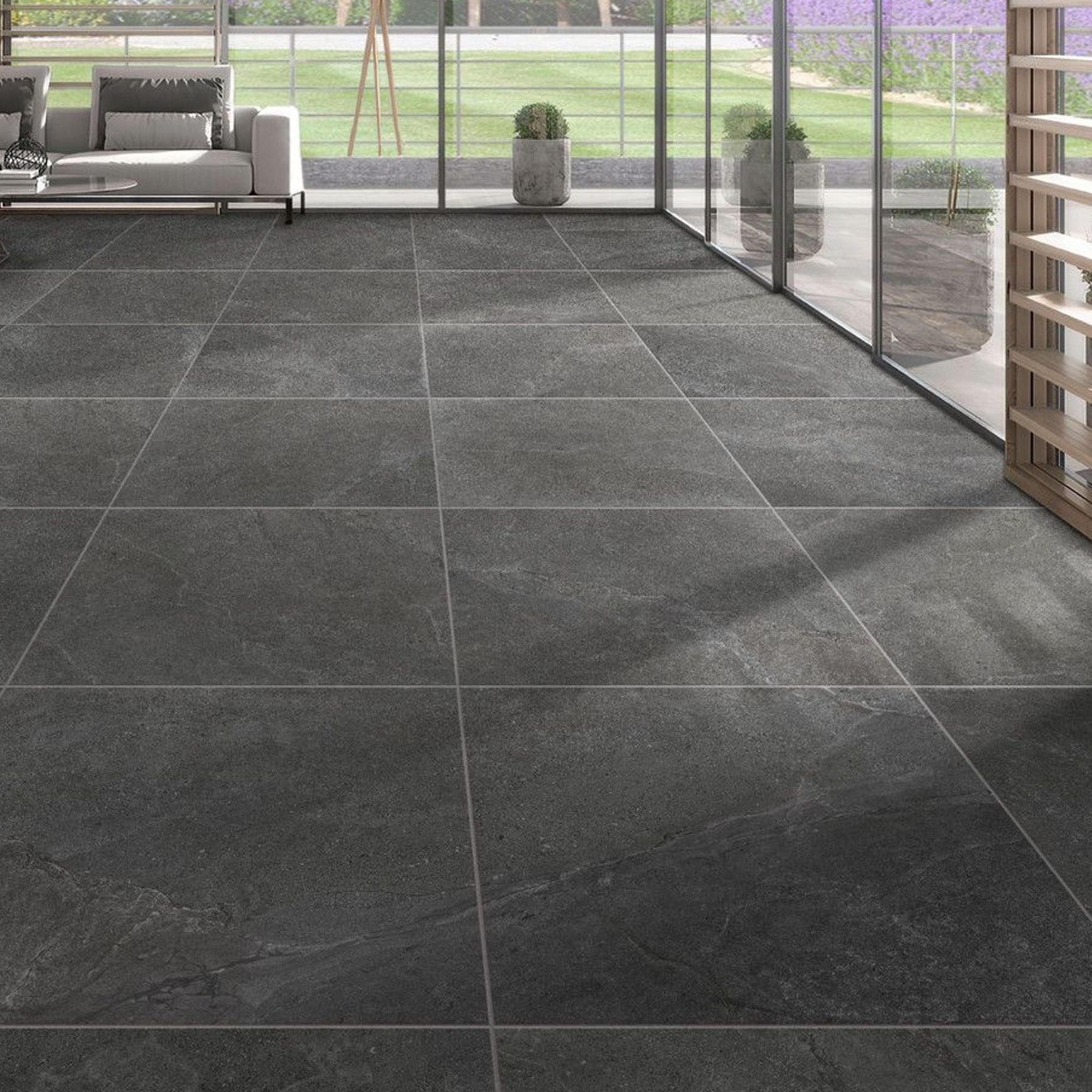 Gecko | Magic Stone Charcoal Tiles