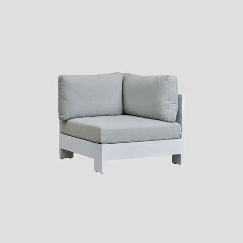 Mackenzie Alu Corner Sofa Section