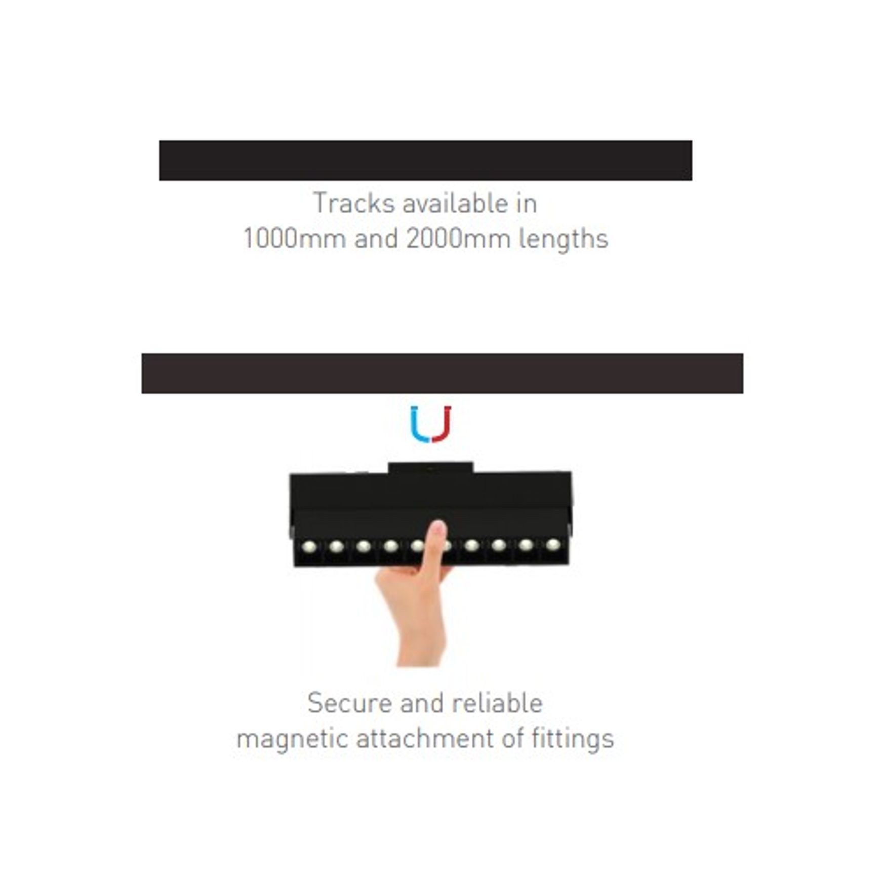 Single Circuit Recessed Track