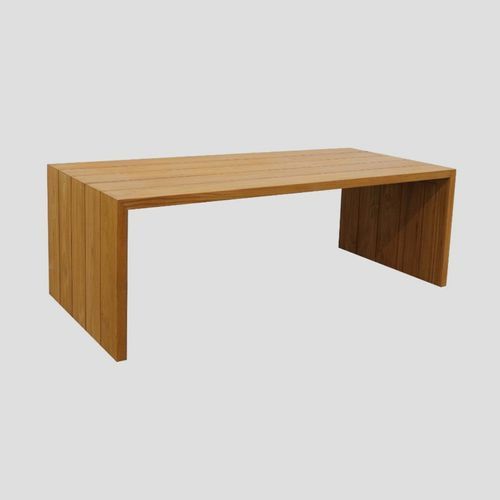 MANGAWHAI TEAK DINING TABLE 2.2L x 1.0W