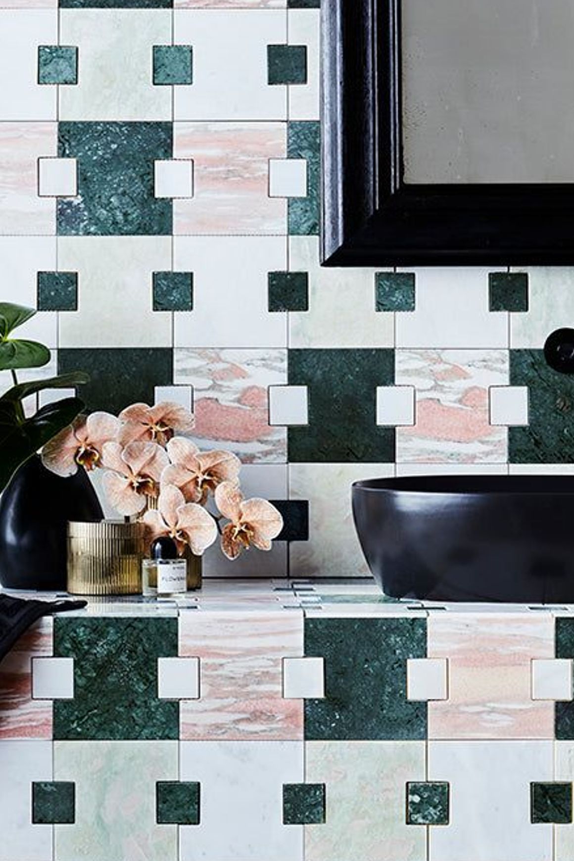 Greg Natale Staccato Marble Mosaic