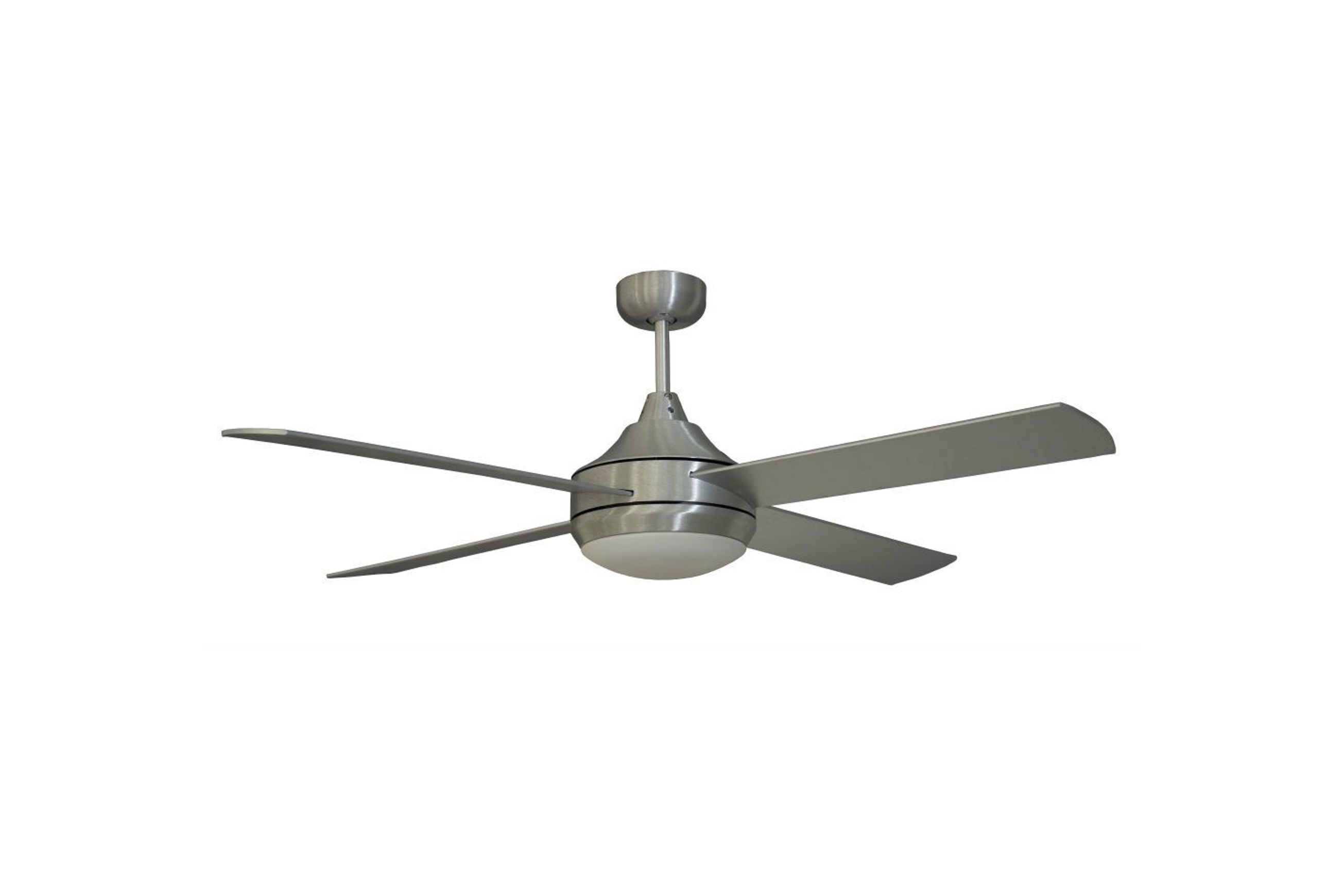 Milano DC Brushed aluminum with LED light