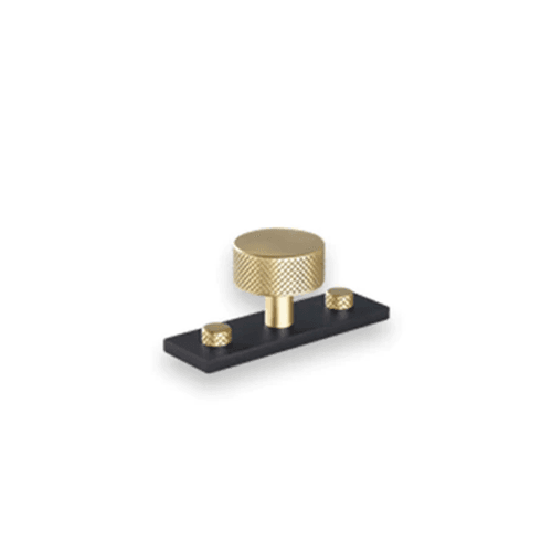 Armac Martin - Mix1 Diamond Knurled Knob w Back Plate