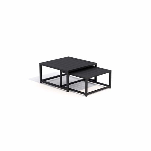 Mood Square Coffee Table Set Black