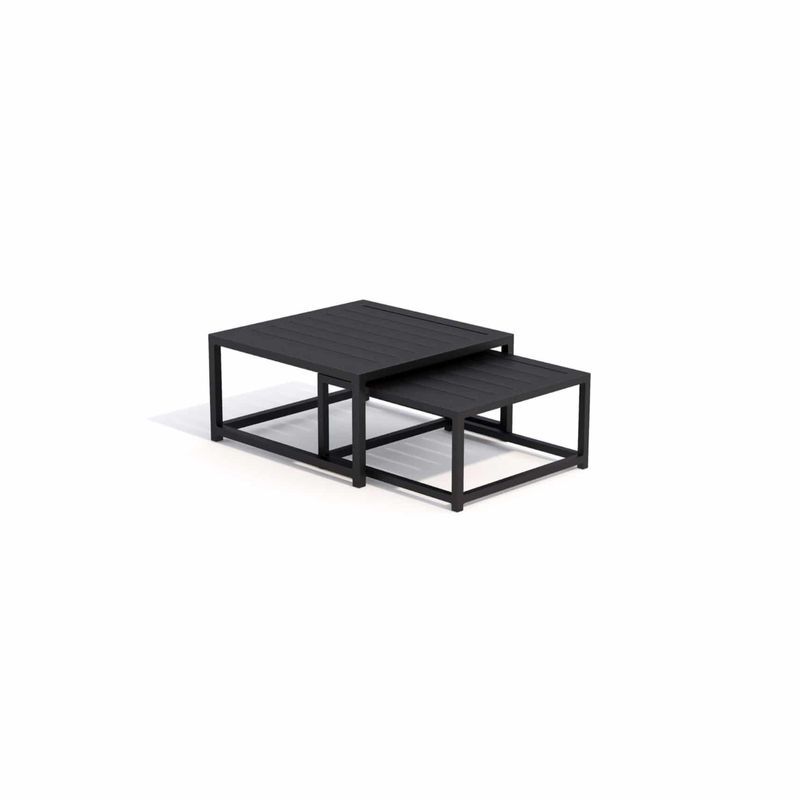 Mood Square Coffee Table Set Black