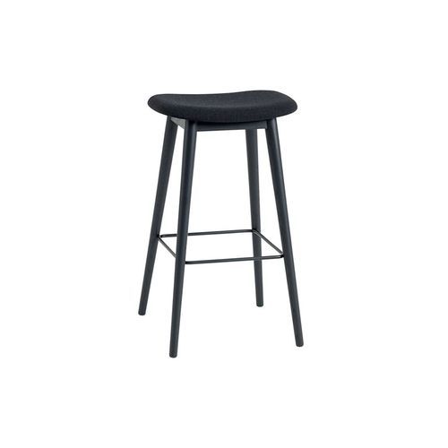 Fiber Barstool - Wood Base w/o Backrest