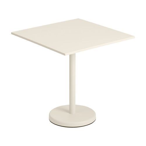 Linear Steel Cafe Tables