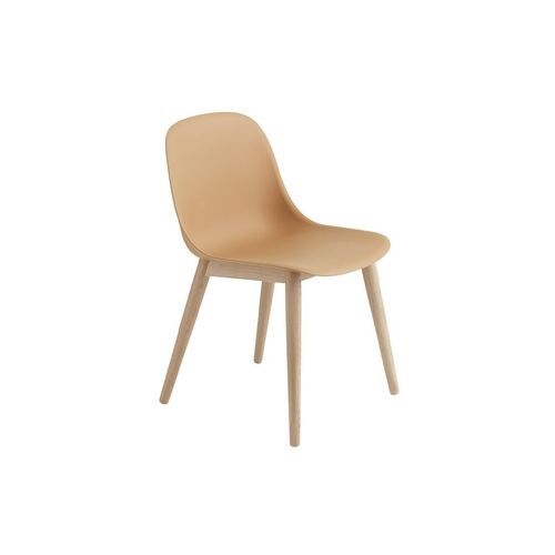 Fiber Side Chair - Wood Base