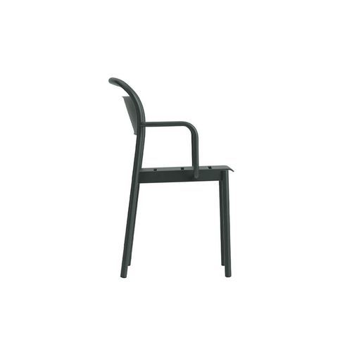 Linear Steel Armchair