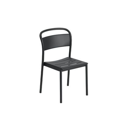 Linear Steel Side Chair