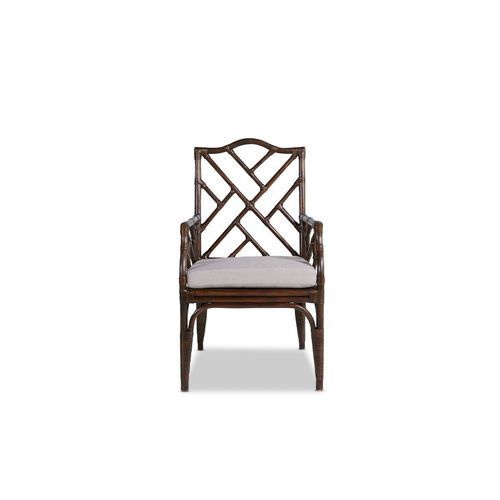 Chippendale Rattan Dining Armchair