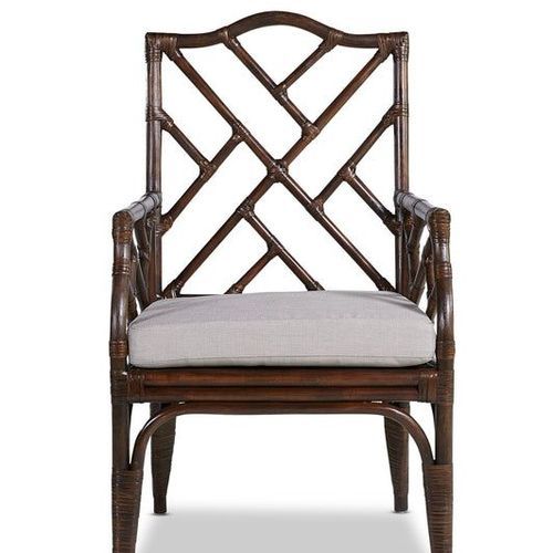 Chippendale Rattan Dining Armchair