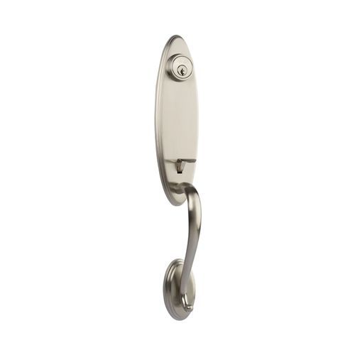 N2lok Loire Double Cylinder Entry Set Satin Nickel