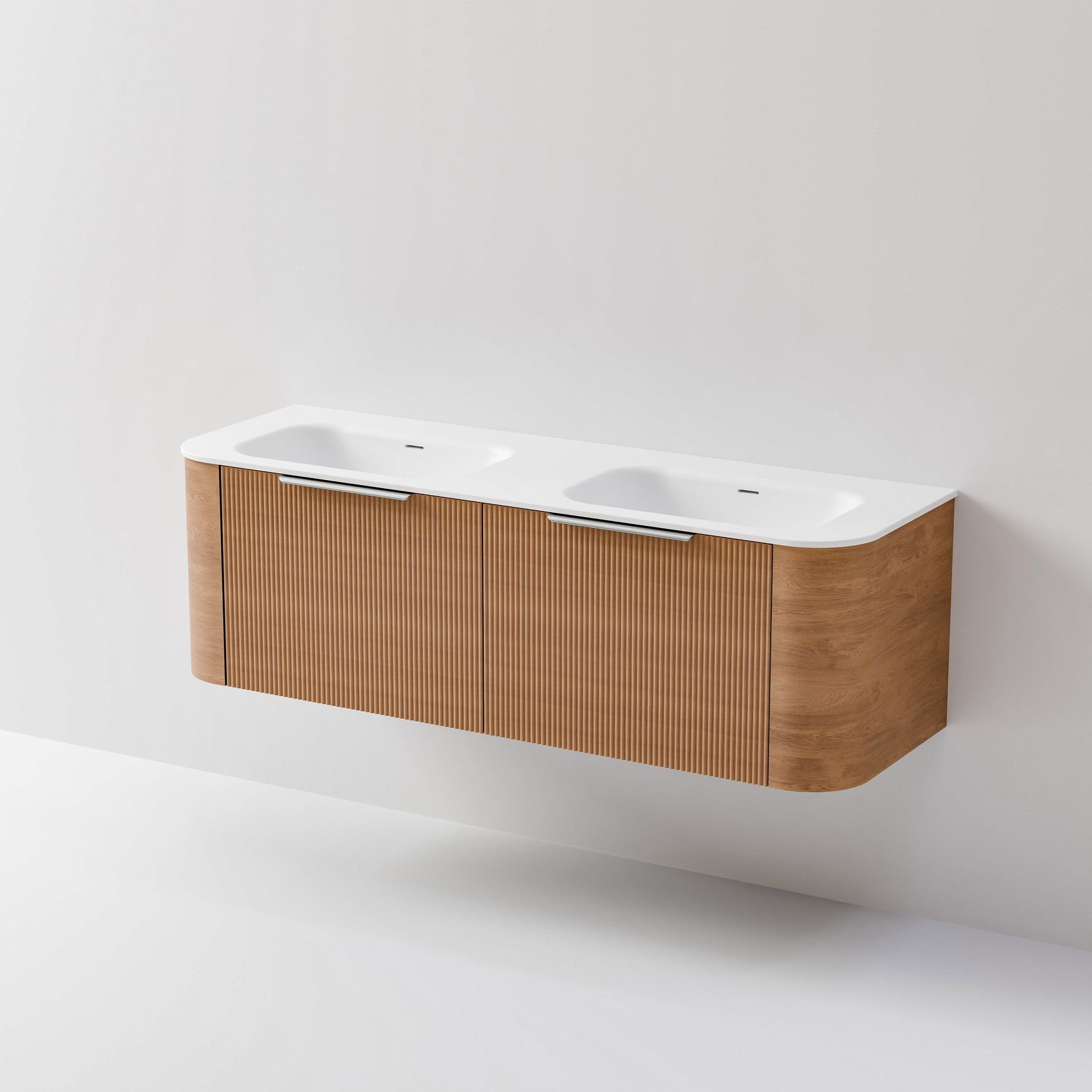 Nature 1500 Vanity | Double Inset Basin