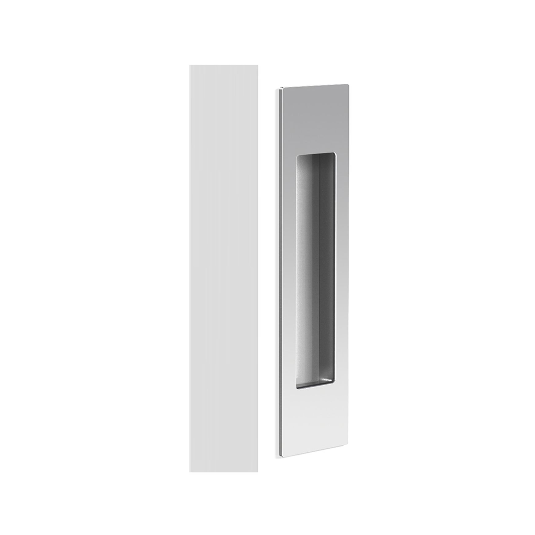 Mardeco 'M' Series Flush Pull Polished Chrome for Timber and Aluminum Sliding Double Doors CP8002/190 *Single*
