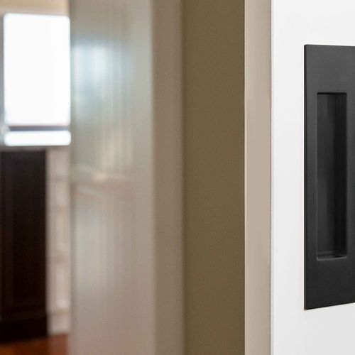 Mardeco 'M' Series Flush Pull Satin Chrome for Timber and Aluminum Sliding Double Doors SC8002/190 *Single*