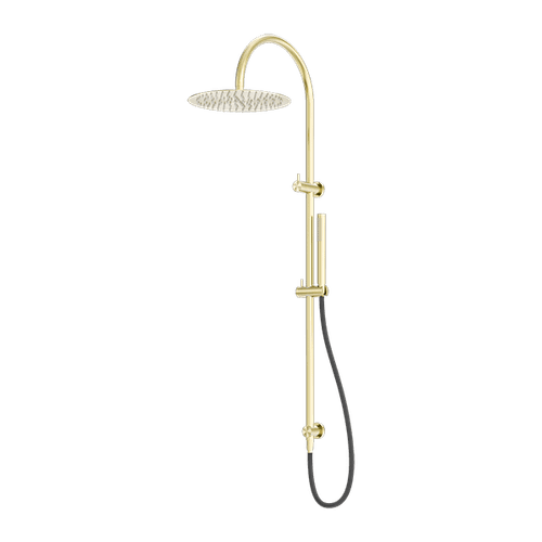 Zen SS316L Twin Shower & Outdoor Shower Hose | Brushed Gold