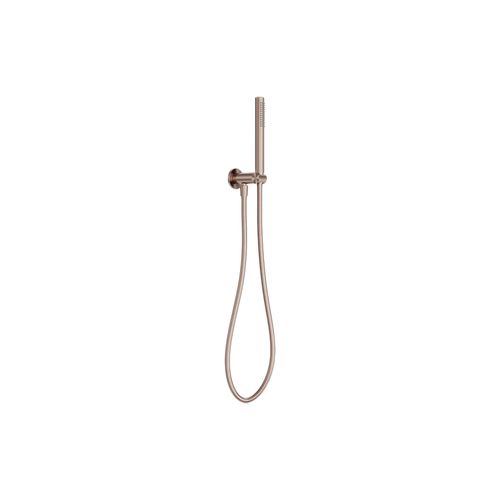 Zen SS316L Shower On Bracket | Brushed Bronze
