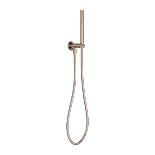 Zen SS316L Shower On Bracket | Brushed Bronze