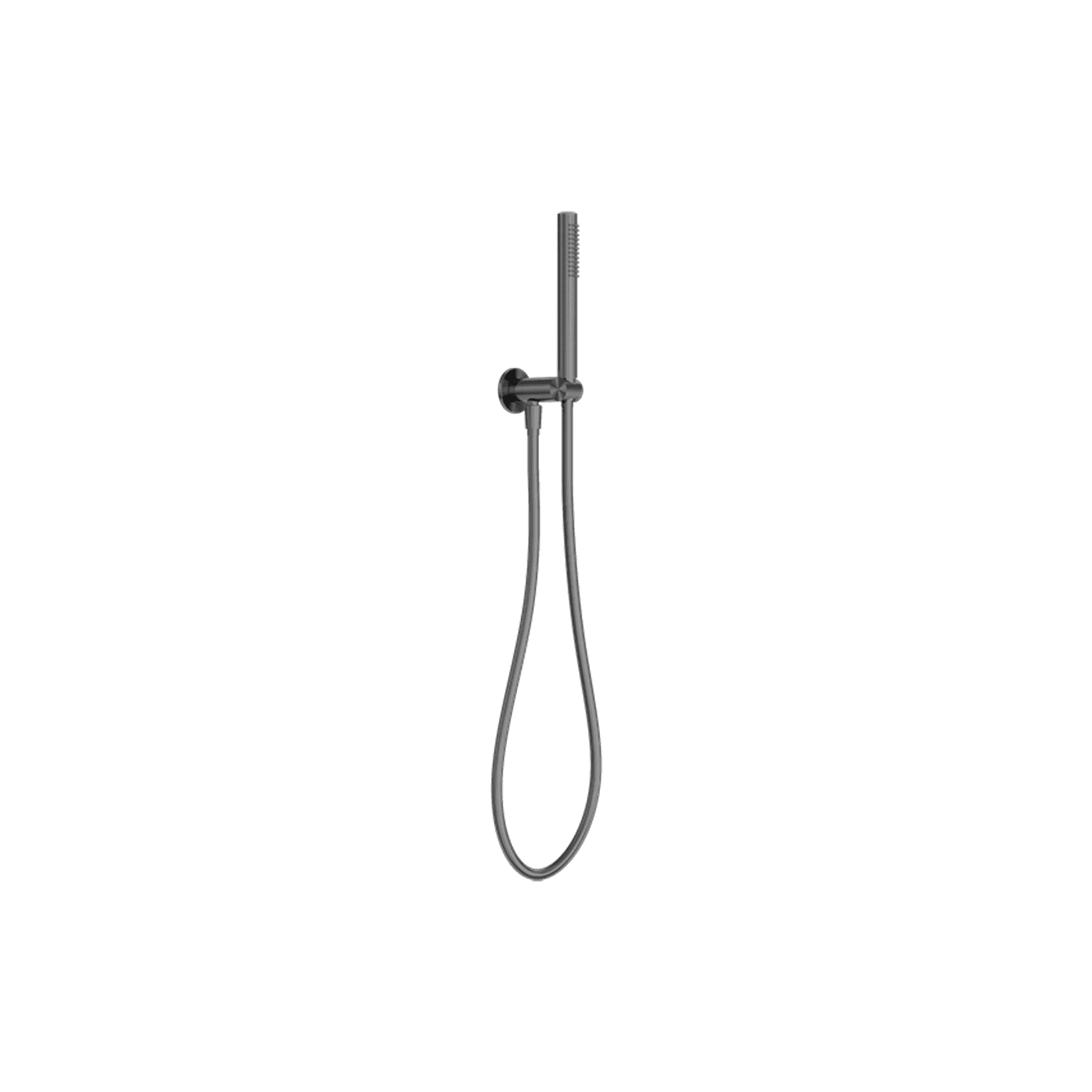 Zen SS316L Shower On Bracket | Graphite