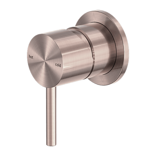 Zen SS316L Shower Mixer | Brushed Bronze
